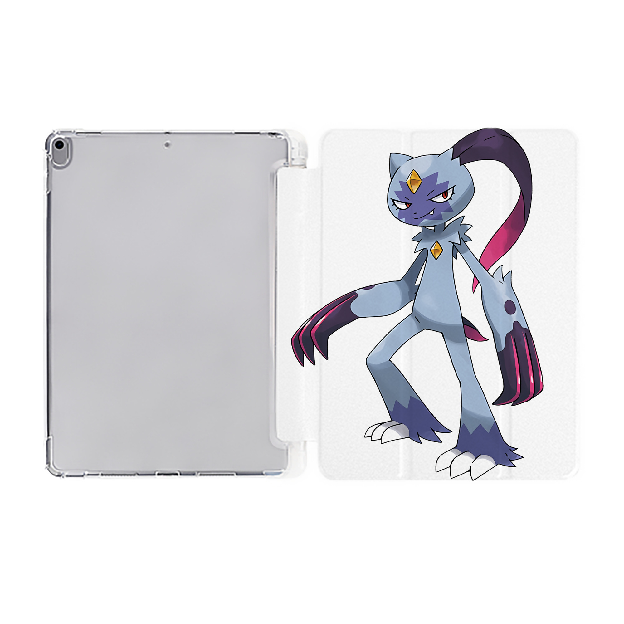 （画像用） ポケットモンスター Pokémon IPad ケース ペン収納付き 三つ折りスタンド PUレザー×シリコン 対応機種9.5/10.5/10.9インチ